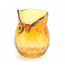 Amber Pop Owl Vase 849179020439  113030017649